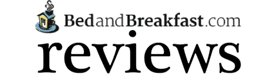 Logo of BedandBreakfast.com with the word "reviews."